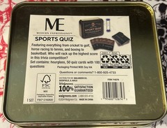 Championship Sport Quiz Game in Collectible Tin Box 100 Questions – NEW Sealed