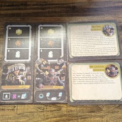 Barrage Board Game Executive Officer Promo B Dr Octavius And Wu Fang