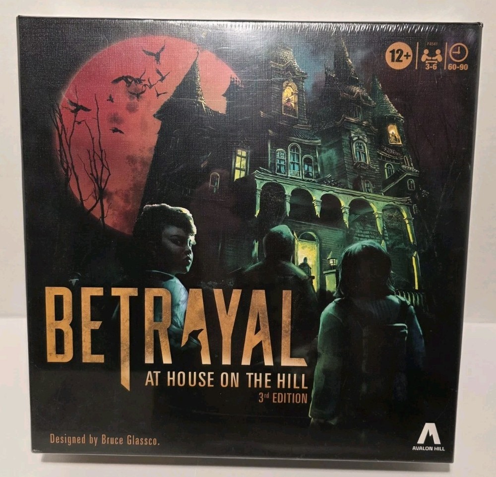 Hasbro HSBF4541 Betrayal At House On The Hill 3rd Edition Board Game