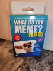 What Do You Meme? Family Edition On The Go! Card Game Ages 8+ 3 to 20 Players