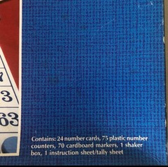 Vintage BINGO Game 1987 Milton Bradley Classic Number Calling New Sealed RARE