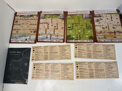 D Day Dice Do or Die Board Game 2012 Valley Games RWB System WWII New Open Box