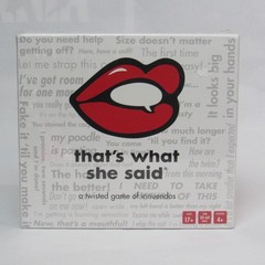 That’s What She Said Party Game Adult Card Game Sealed 17+ Funny Innuendo