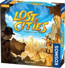 Lost Cities Board Card Game with 6th Expedition Classic & NEW Edition SEALED
