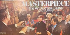 Parker Brothers 1970 MASTERPIECE ART AUCTION GAME Comp. & UNPLAYED GREAT 4 GIFT