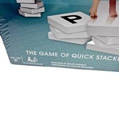 Upwords, The Game of Quick Stacking & Word Hacking with Stackable Letter Tile