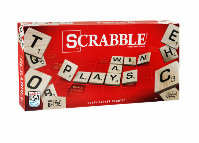 Hasbro Scrabble Game – A8166 For Ages 8+ Brand New In Sealed Box