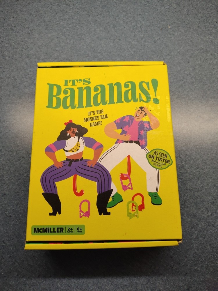 It’s Bananas! the Monkey Tail Game / Complete EUC