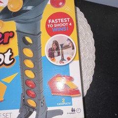 Games Hub Tower Shot Family Game, 2 Catapults, 2-4 Players, 3+ Years