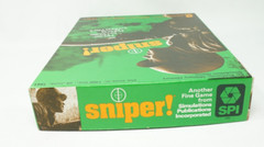 Vintage TSR SPI 1973 Board War Game: Sniper! House-to-House Fighting Unpunched