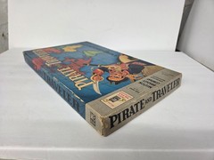 Vintage 1953 Milton Bradley Pirate and Traveler Board Game 4563-D Complete Game
