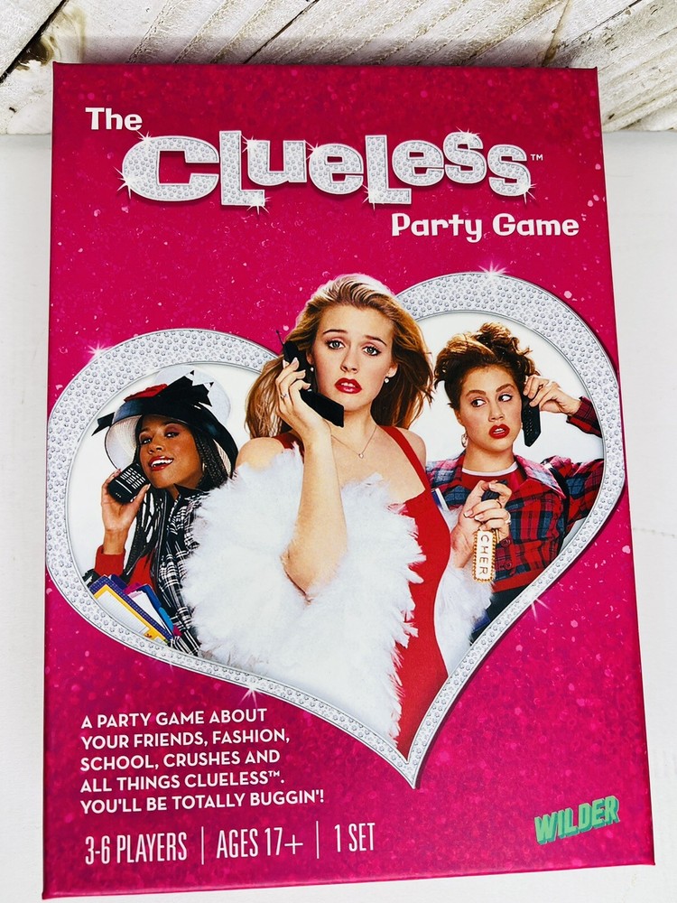The Clueless Party Game New Wilder Toys 2022 Movie