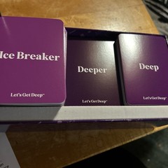 Lets Get Deep Questions For Couples Game Card Game For Date Night