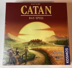 NEW GERMAN CATAN DAS SPIEL BOARD GAME KLAUS TEUBER KOSMOS- MADE IN GERMANY