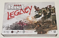 Risk Legacy Board Game Hasbro Strategy World Domination Game Complete