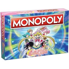Sailor Moon MONOPOLY Age=8+ 2-6 PLAYERS 60+ MINUTES + FREE DVD
