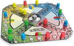 Hasbro Gaming Trouble Board Game for Kids Ages 5 and Up 2-4 Players (Packaging m