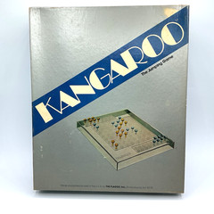Vintage 1977 Kangaroo The Jumping Game Number 878 Clear Acrylic Game Board
