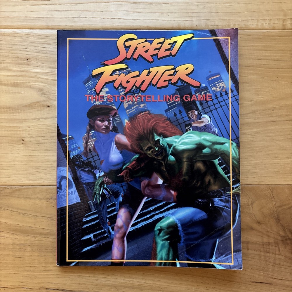 Street Fighter – The Storytelling Game – White Wolf Game Studio!