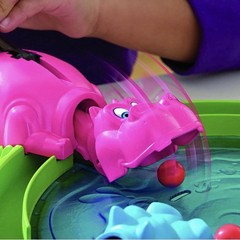 Hungry Hungry Hippos Game for Preschoolers | Ages 4 and Up | 2 to 4 Players