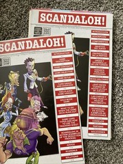 Megacorpin ScandalOh Mystery Board Game for 1 to 6 Players Ages 12 Years and Up