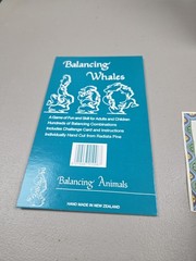 Tarata Balancing Whales Wooden Balancing Puzzle Game From New Zealand