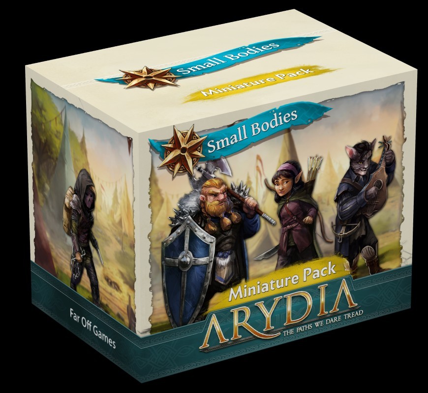 Far Off Games Arydia: Miniature Pack Small Bodies Extension – Fantasy Board Game