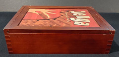 2007 Hasbro Jenga Vintage Bookshelf Edition – Includes Wooden Box & 54 Pieces