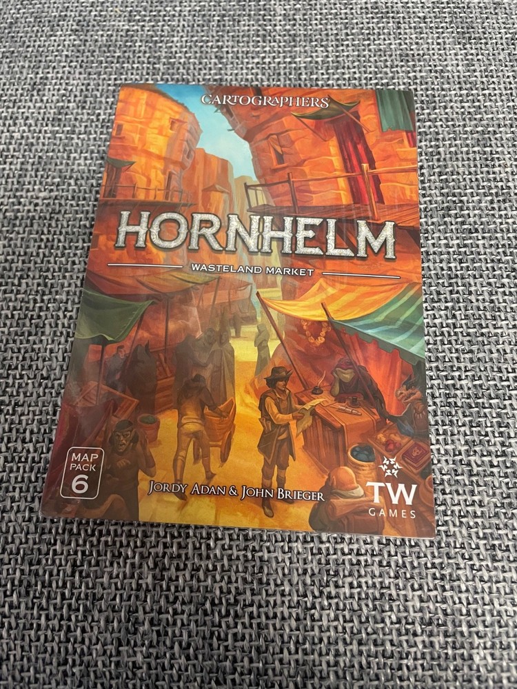 Thunderworks Games Cartographers Hornhelm Wasteland Market Map Pack 6 2022 MIP