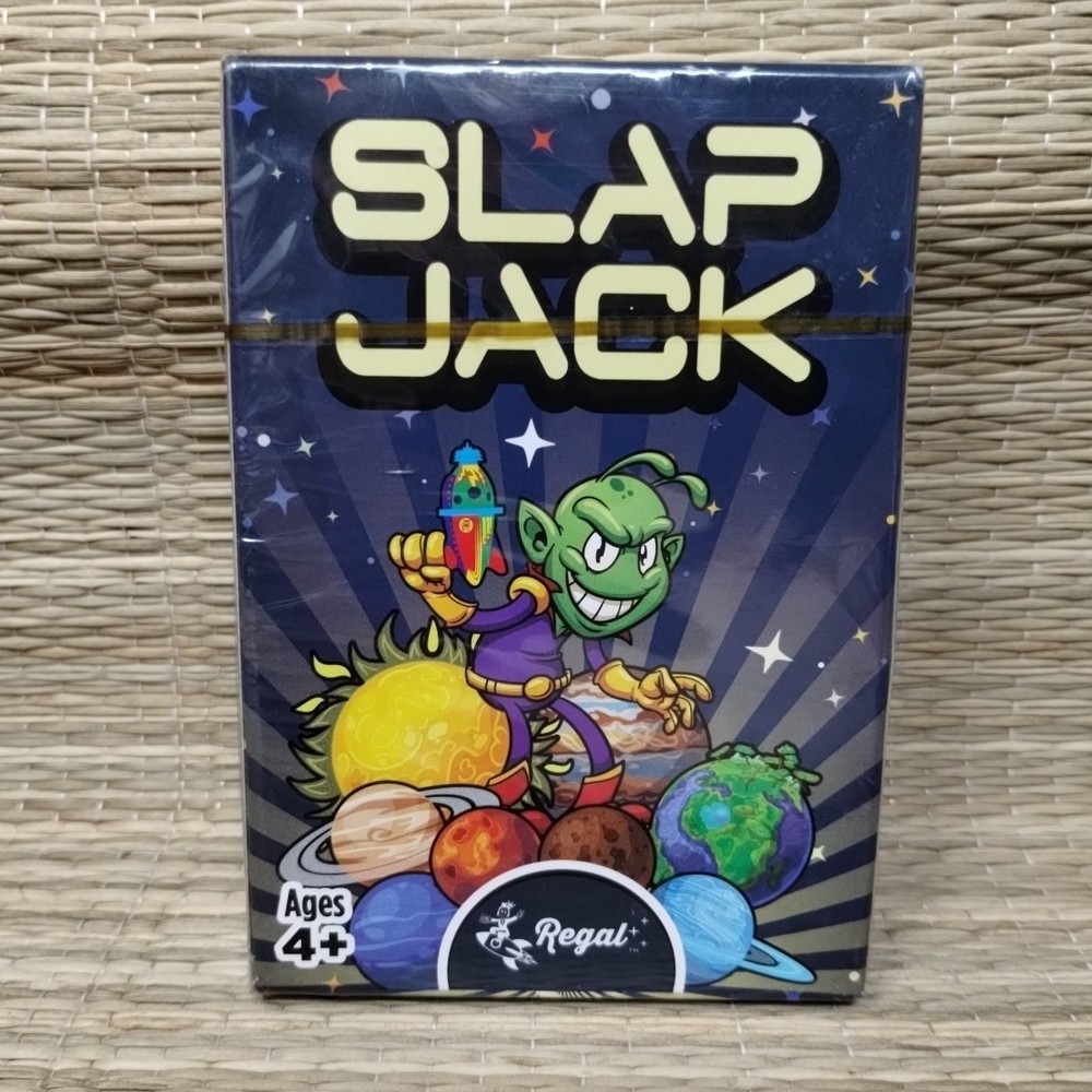 Slap Jack Classic Card Game Alien Deck 2023 Regal Games Sealed New