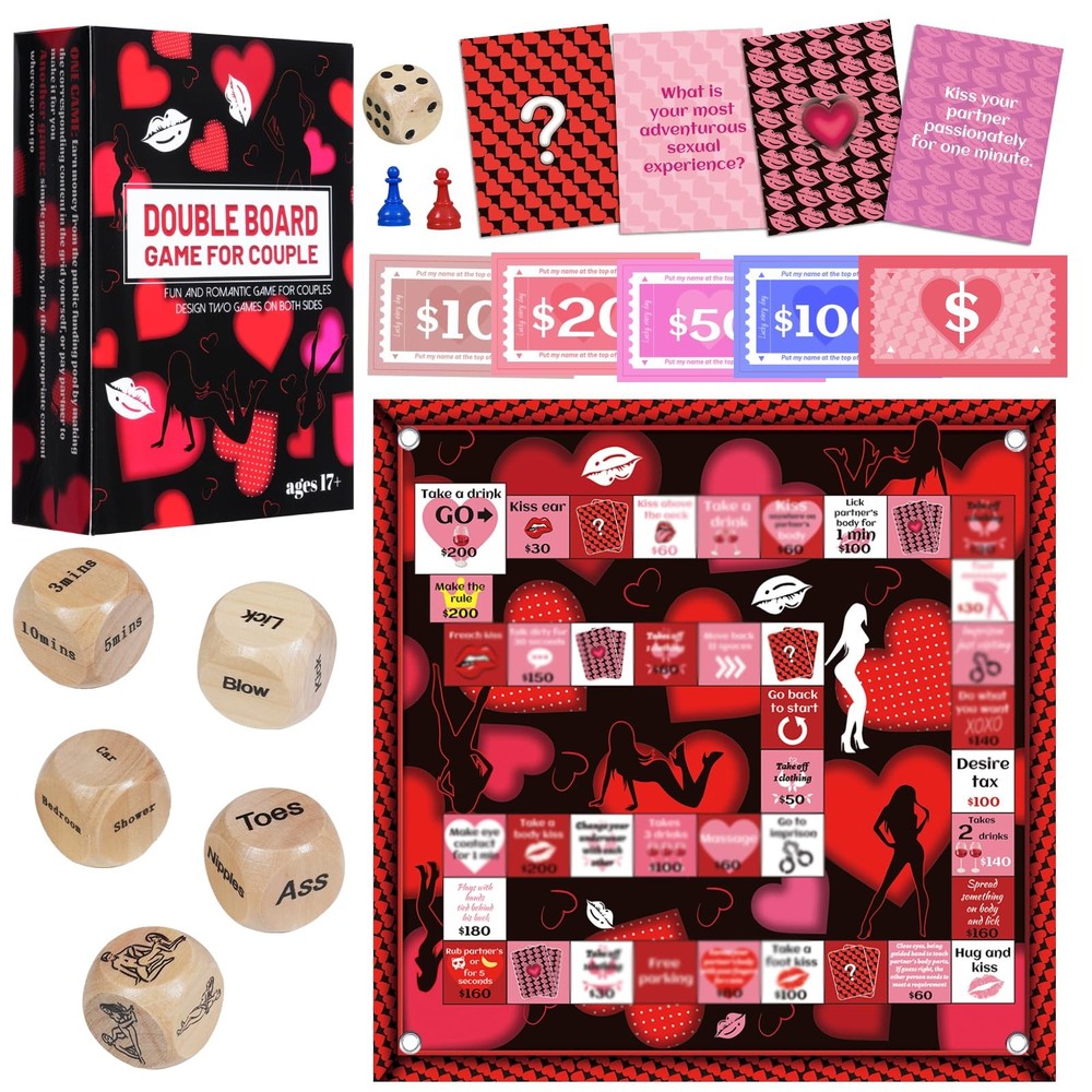 AsDream Couple Board Game for Date Night Romantic Couple Games for Date Nigh…