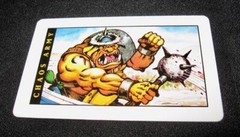 Battle Masters Board Game #4210 1992 ~ Replacement CHAOS ARMY CARD #1