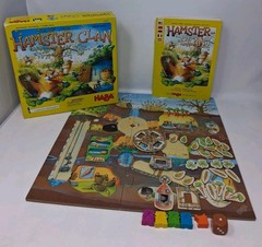 HABA Hamster Clan Board Game – (4+) 1-4 Players – Complete
