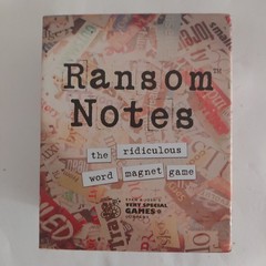 Ransom Notes Game Charty Party Word Magnets