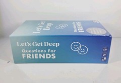 Let’s Get Deep Questions For Friends Game Sealed Brand New