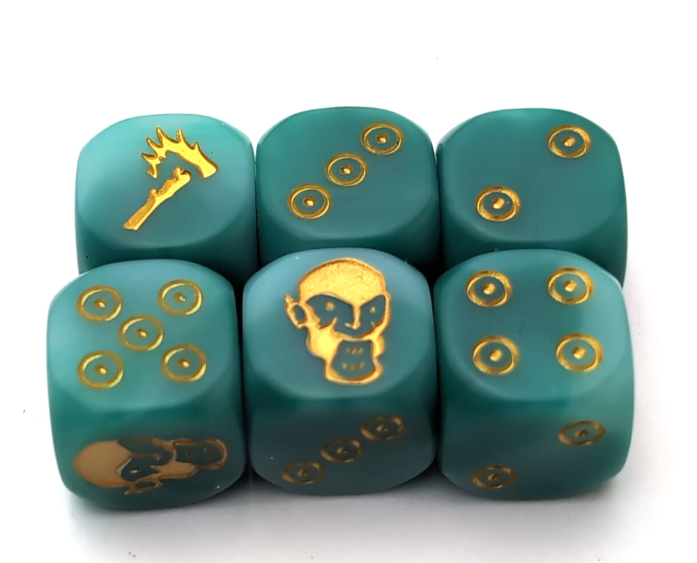 ZOMBICIDE White Death – JADE Dice – Kickstarter