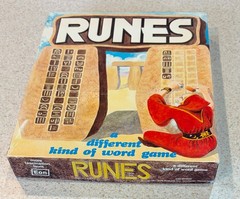 RUNES Word Game (1981 Eon) — Open / Unused — Vintage