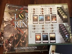 LORD OF THE RINGS The Confrontation Strategy Game Fantasy Flight 2005 Complete