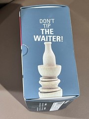 Don’t Tip The Waiter Game-Kikkerland- NEW-Fun Stacking Game For 1 Or More People
