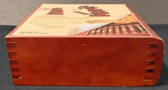 2007 Hasbro Jenga Vintage Bookshelf Edition – Includes Wooden Box & 54 Pieces
