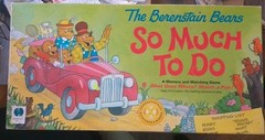 The Berenstain Bears So Much To Do Board Game Vintage Complete