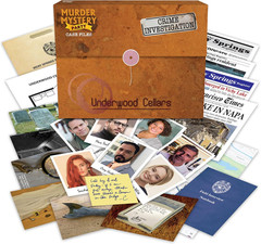 Underwood Cellars Murder Mystery Case File Game 1+ Players Ages 14+ – US