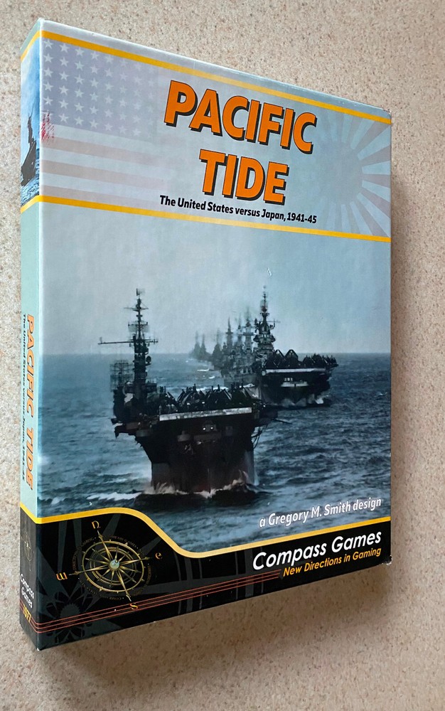 PACIFIC TIDE Military Board Game (Compass Games #1077) — Read Description
