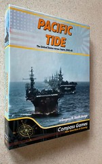 PACIFIC TIDE Military Board Game (Compass Games #1077) — Read Description
