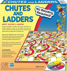Classic Chutes and Ladders with 1970’S Artwork by Games USA for Children Ages 3