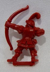 Battle Masters Board Game #4210 1992 ~ 3 IMPERIAL ARCHERS Warrior Bow & Arrow