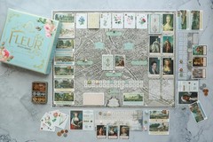 LA FLEUR ROCOCO GARDENS BOARD GAME I DUX SOMNIUM I 1-4 PLAYERS I NEW & SEALED