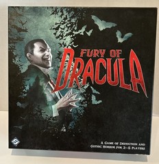 Fantasy Flight – Fury of Dracula (3E) Board Game Open Box. Not Played. Box Issue