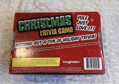 2015 Outset CHRISTMAS TRIVIA GAME EUC Complete A Perfect Holiday Gift