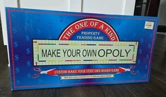 Monopoly Make Your Own Opoly The Vintage Board Game TDC Games SEALED/NEW Unique
